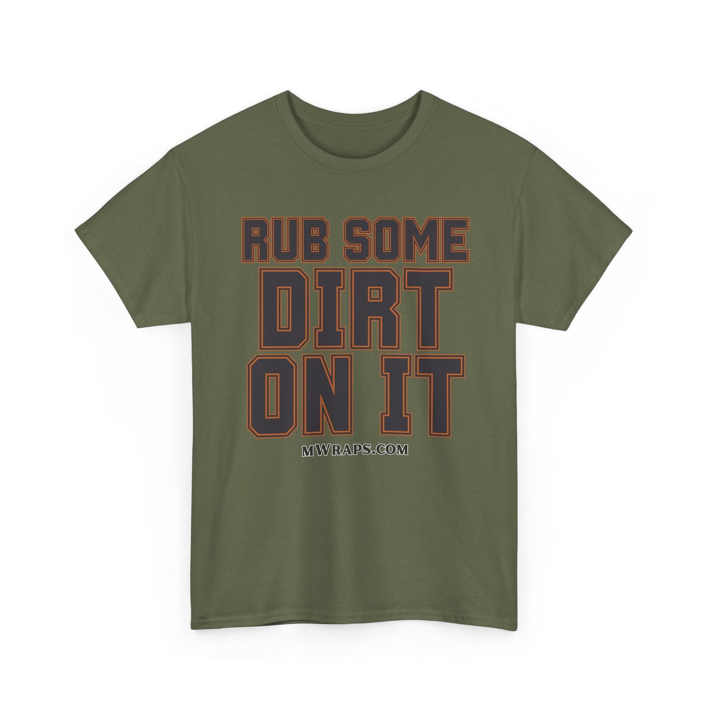 "Rub Some Dirt On It" Sports Graphic T-Shirt – Funny Football, Baseball, & Sports Fan Tee