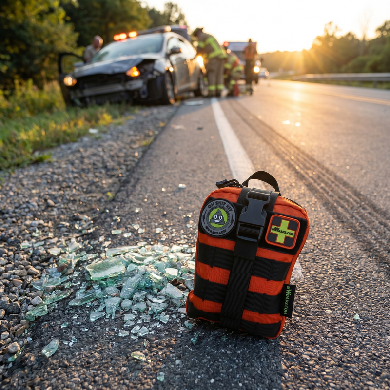 Roadside crash