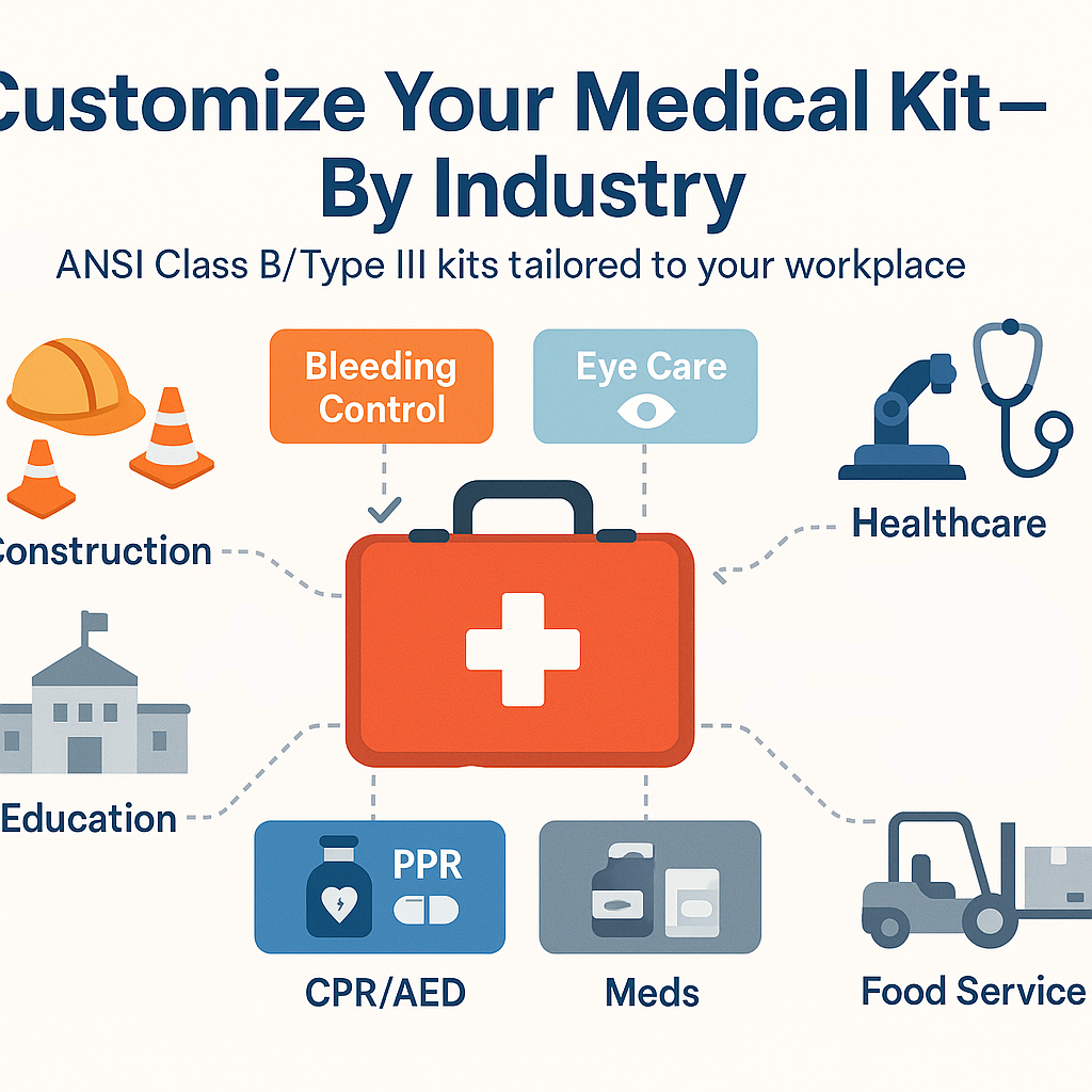 Rethinking ANSI Class B Type 3 Medical Kits: Smarter Safety for Every Industry