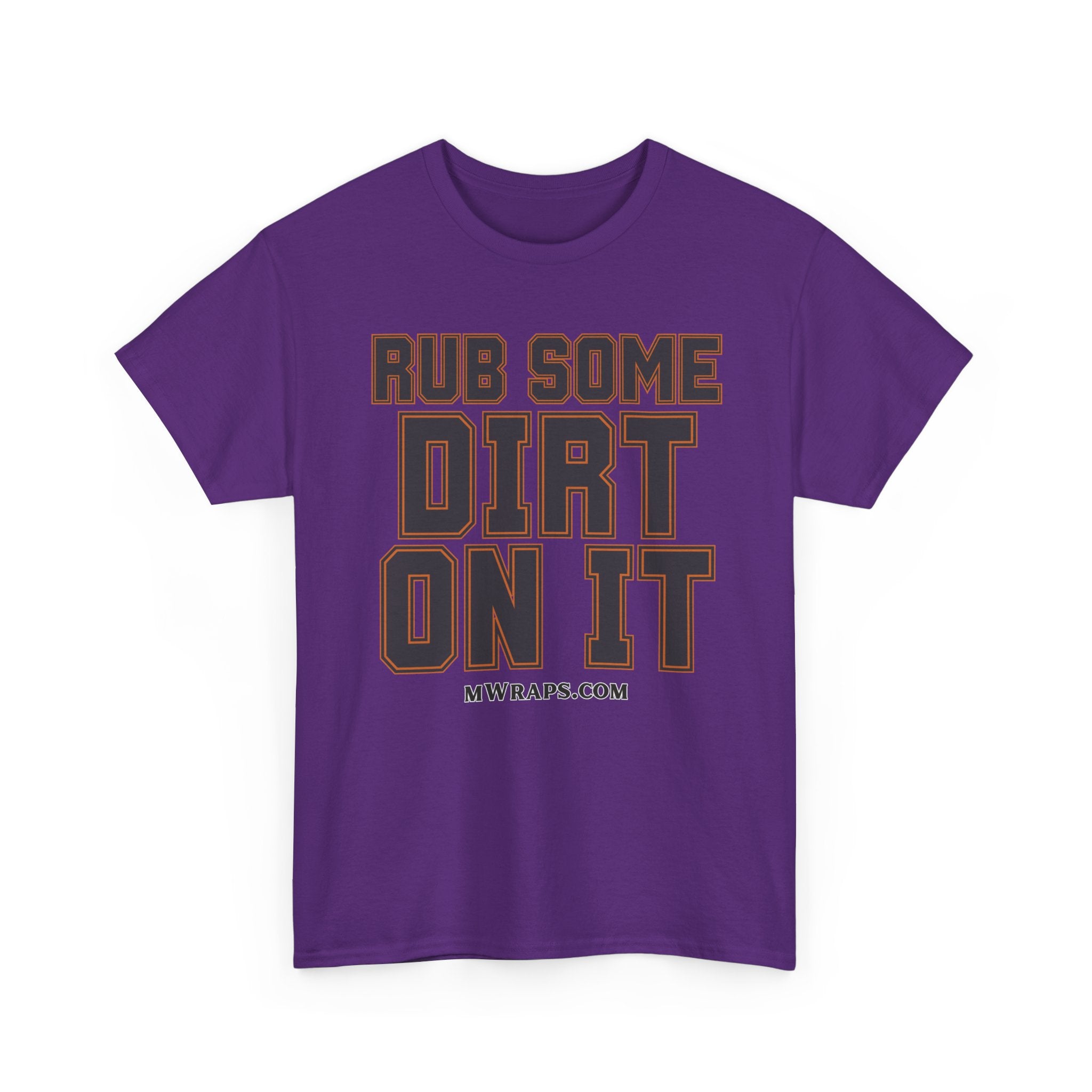 "Rub Some Dirt On It" Sports Graphic T-Shirt – Funny Football, Baseball, & Sports Fan Tee