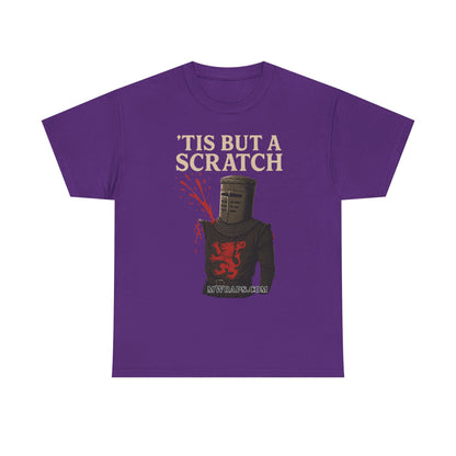 "'Tis But A Scratch" Funny Medieval Knight Inspired Graphic Tee