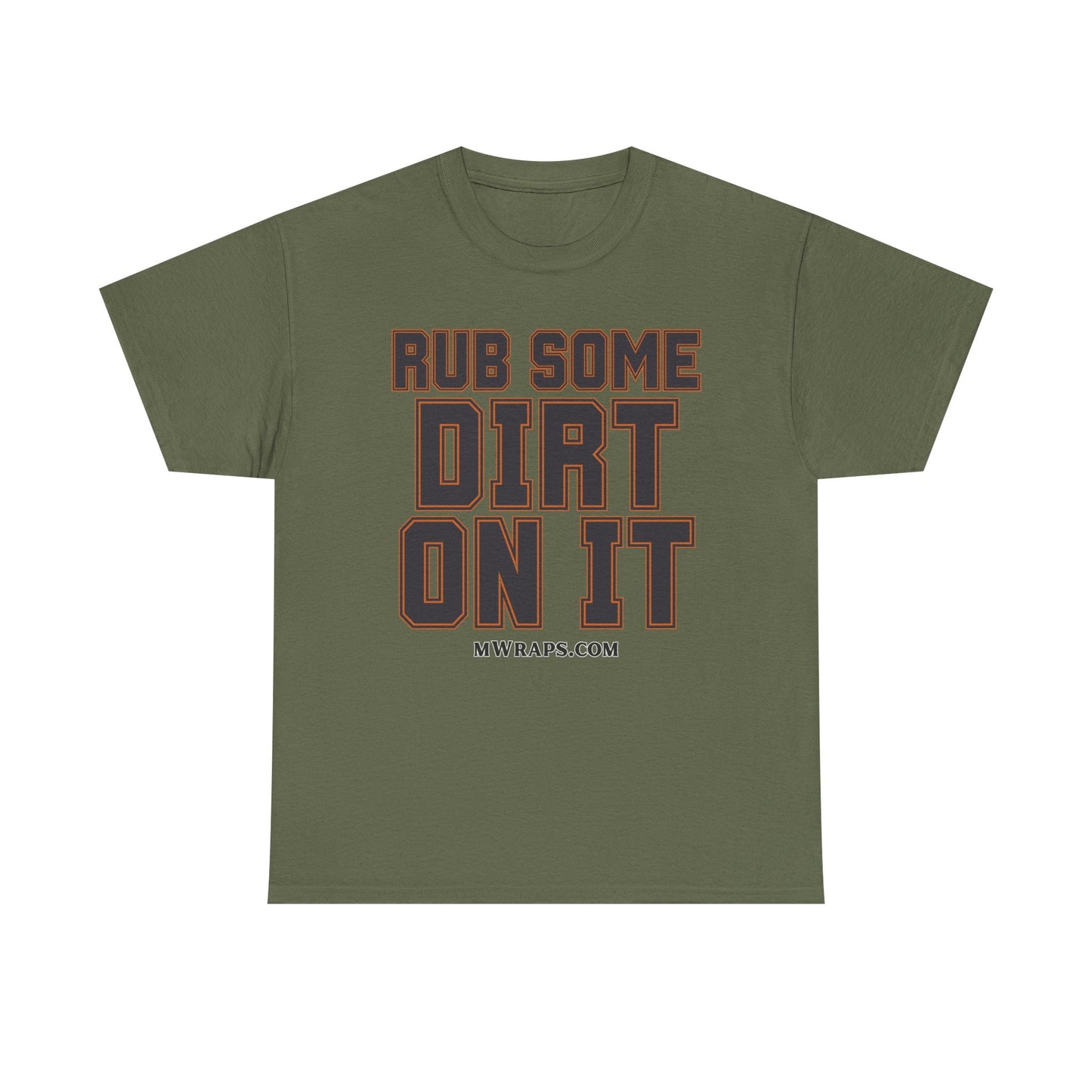 "Rub Some Dirt On It" Sports Graphic T-Shirt – Funny Football, Baseball, & Sports Fan Tee