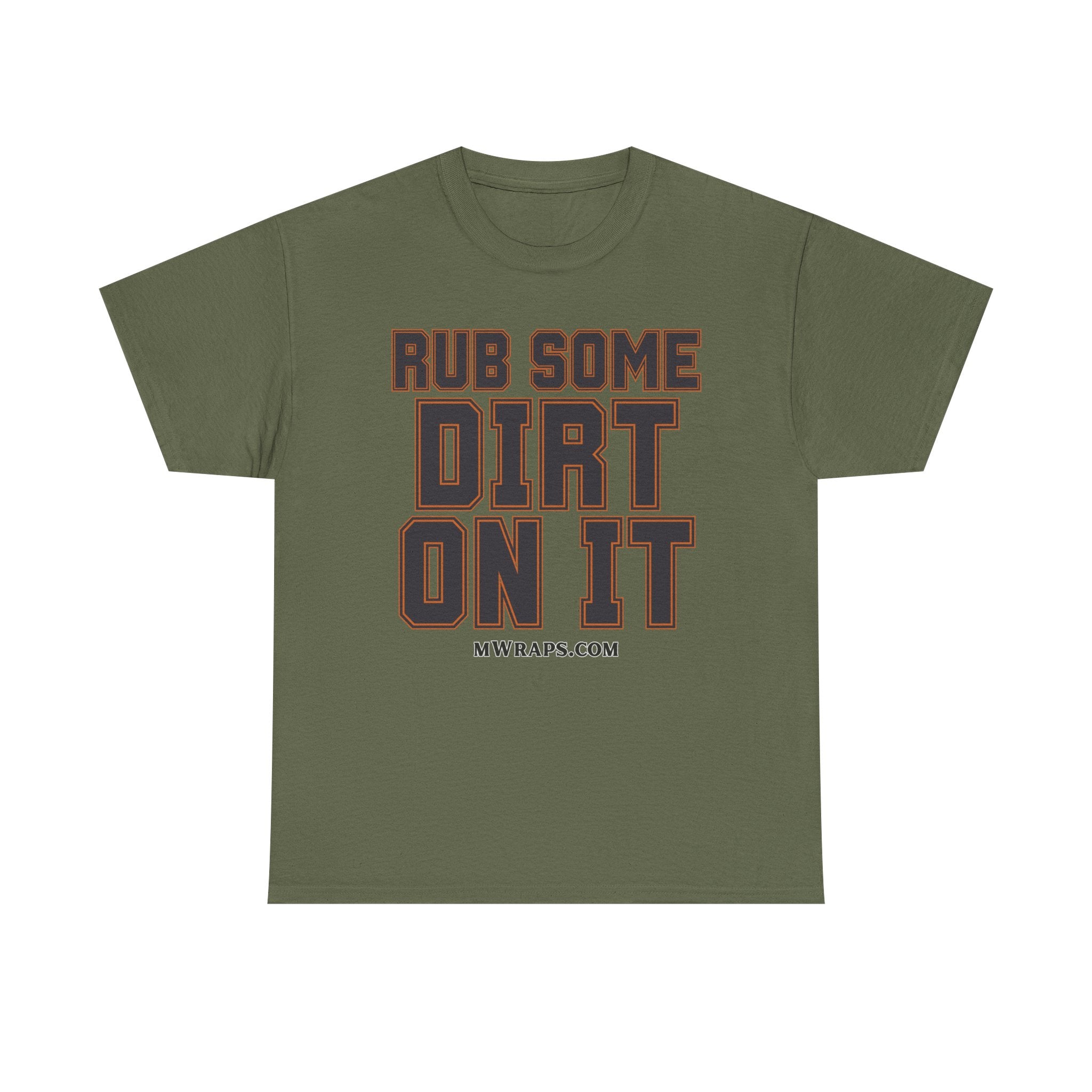 "Rub Some Dirt On It" Sports Graphic T-Shirt – Funny Football, Baseball, & Sports Fan Tee